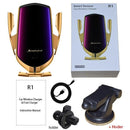 Carregador com Sensor Inteligente Sem Fios para Carro
