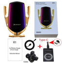 Carregador com Sensor Inteligente Sem Fios para Carro