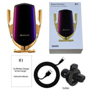 Carregador com Sensor Inteligente Sem Fios para Carro