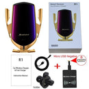 Carregador com Sensor Inteligente Sem Fios para Carro