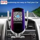 Carregador com Sensor Inteligente Sem Fios para Carro