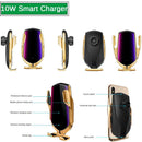 Carregador com Sensor Inteligente Sem Fios para Carro