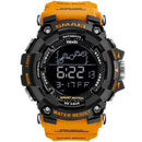 Relógio Smael Militar 1802 - Digital Watch relógio 024 AmploTech Laranja 